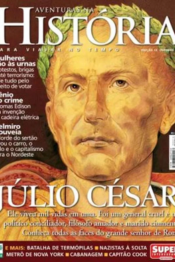 Capa de Aventuras na História Nº 14 (Outubro de 2004)