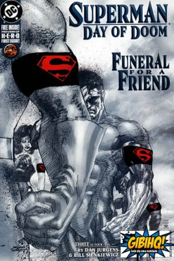 Capa de Superman: Dia do Juízo Final #02