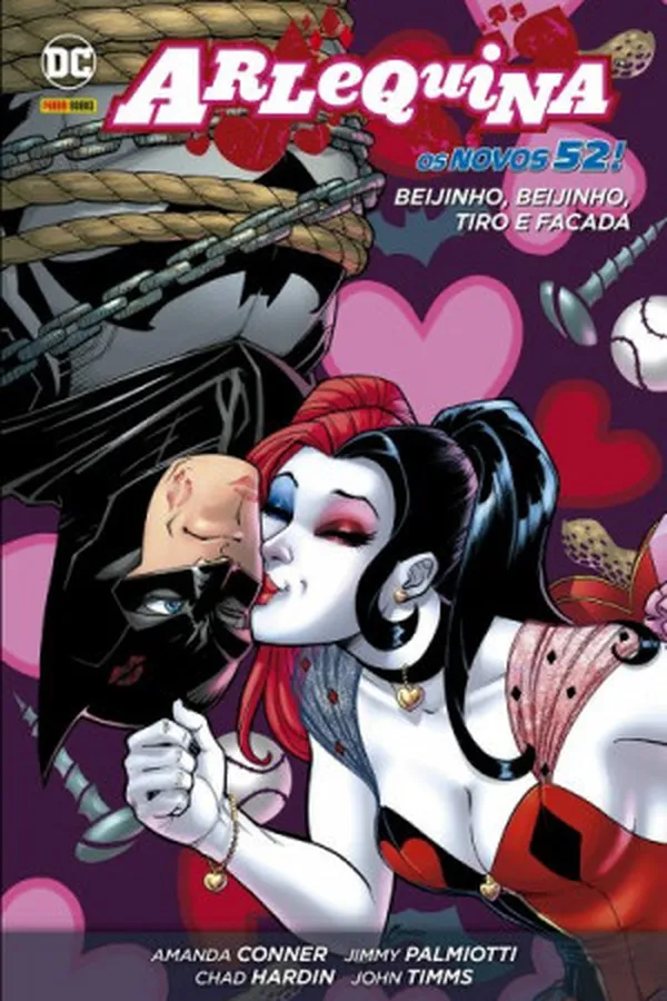 Capa de Arlequina: Beijinho, Beijinho, Tiro e Facada