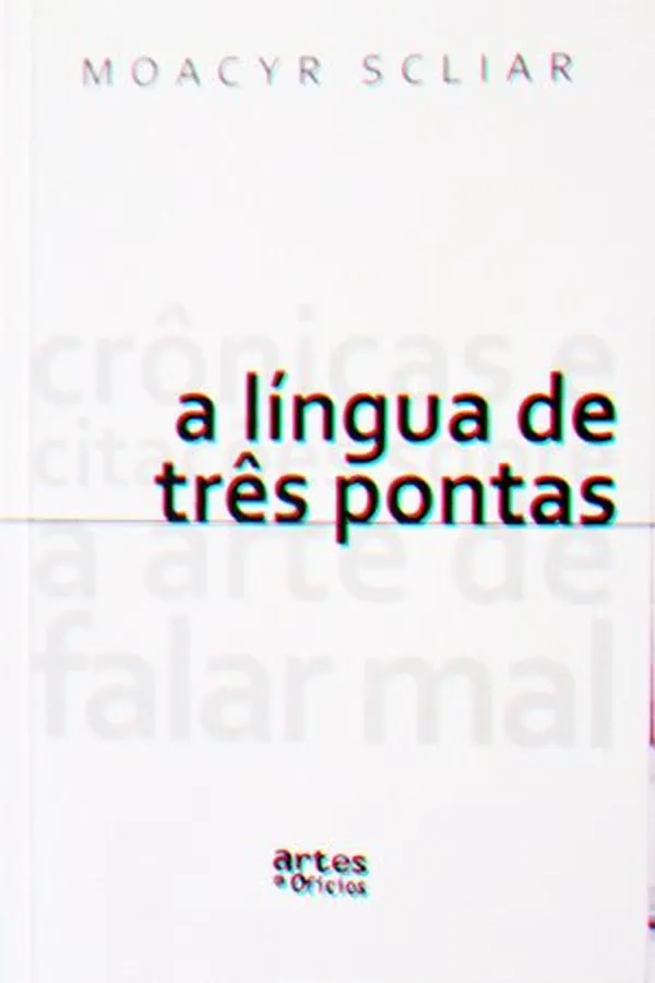 Capa de A Língua de Três Pontas
