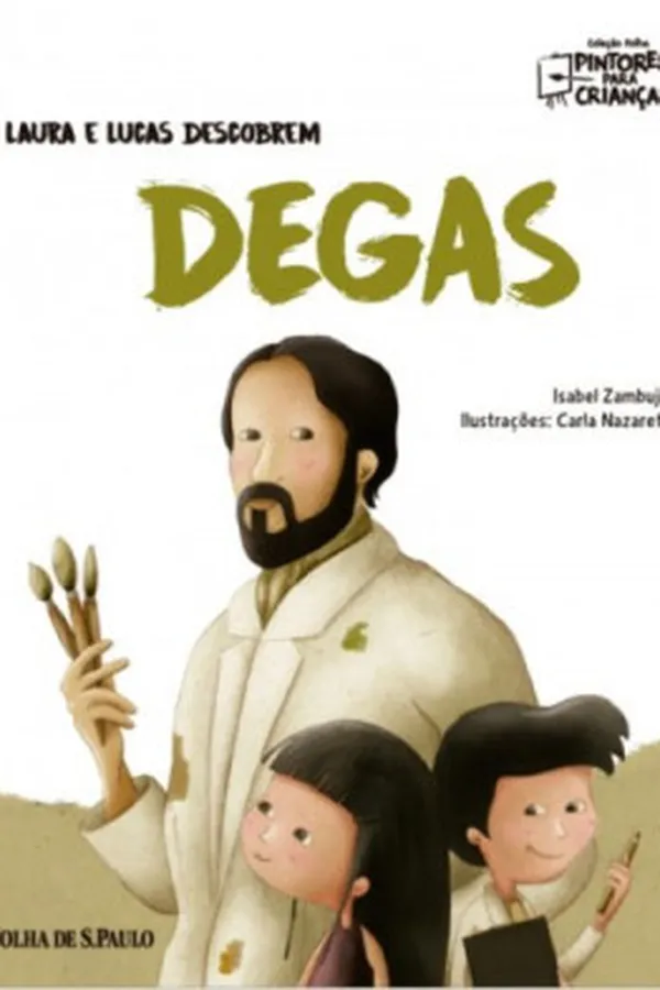 Capa de Laura e Lucas descobrem Degas