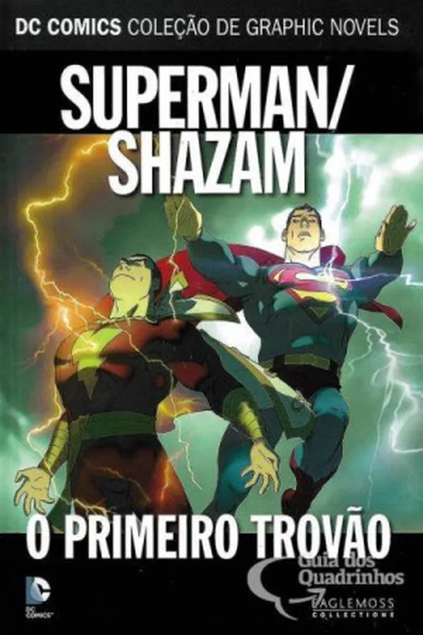 Capa de Superman/Shazam: O Primeiro Trovão