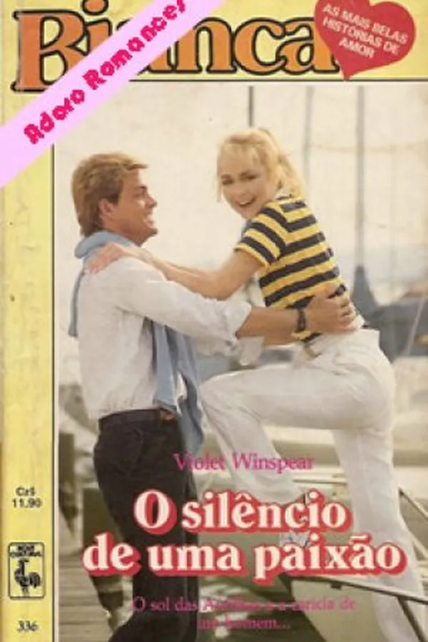 Capa de O silêncio de uma paixão