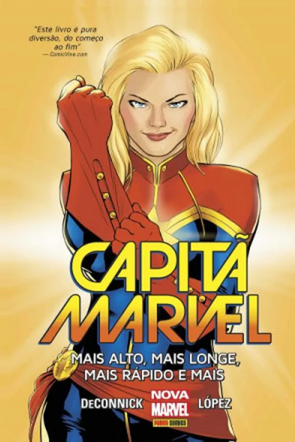 Capa de Capitã Marvel volume 1