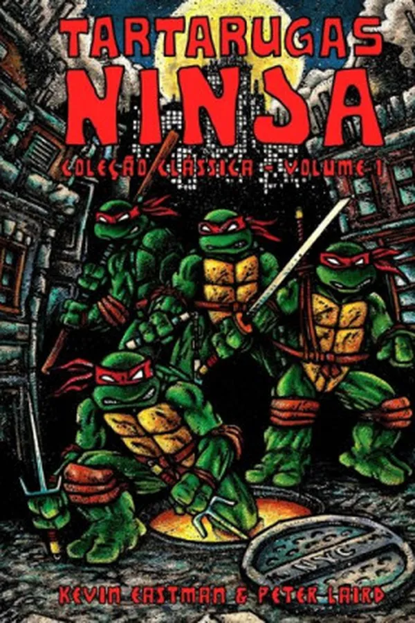 Capa de Tartarugas Ninja: Coleção Clássica - Volume 1