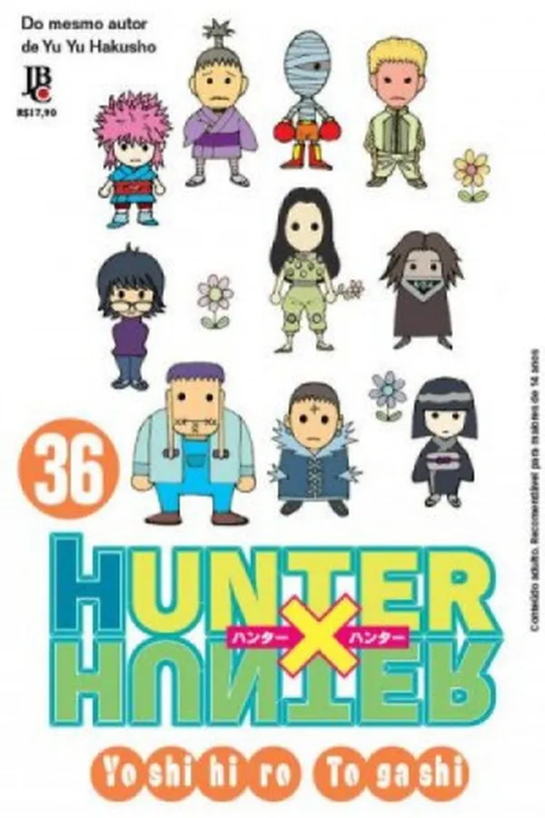 Capa de Hunter x Hunter #36