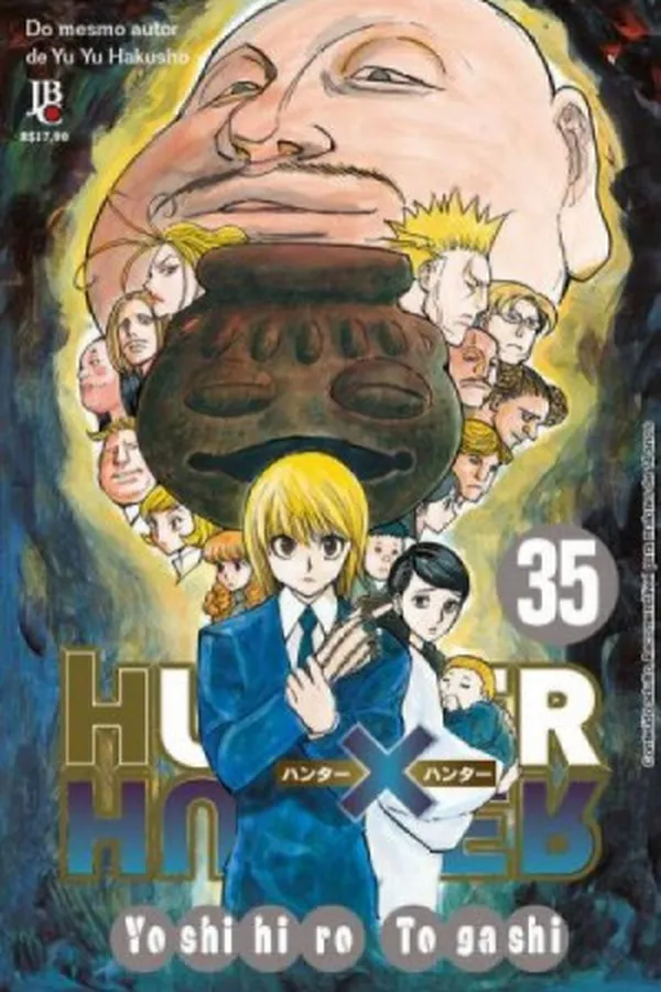 Capa de Hunter x Hunter #35
