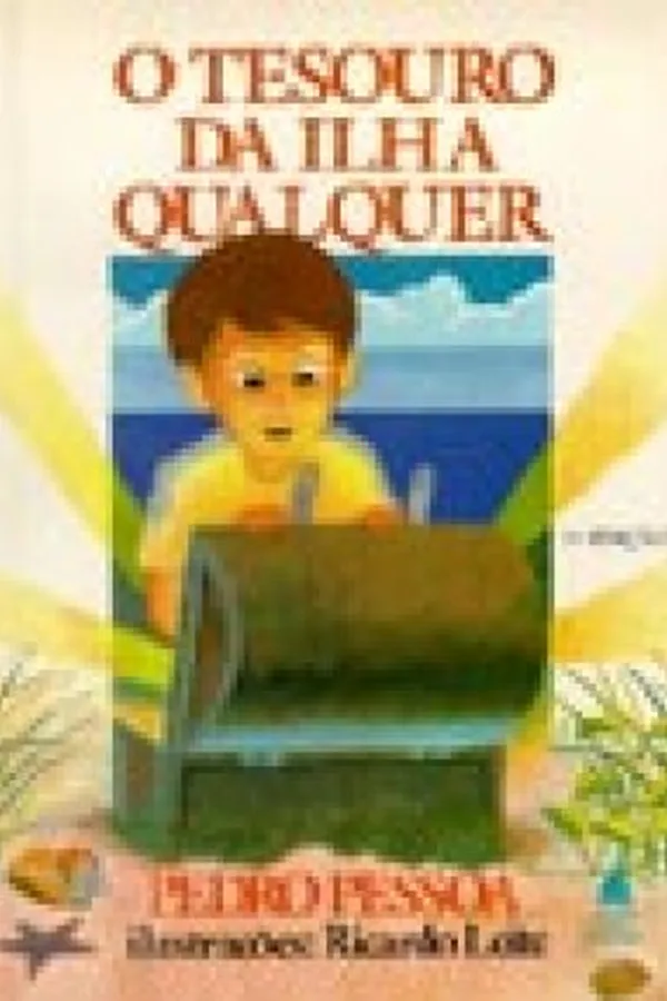 Capa de O tesouro da ilha qualquer