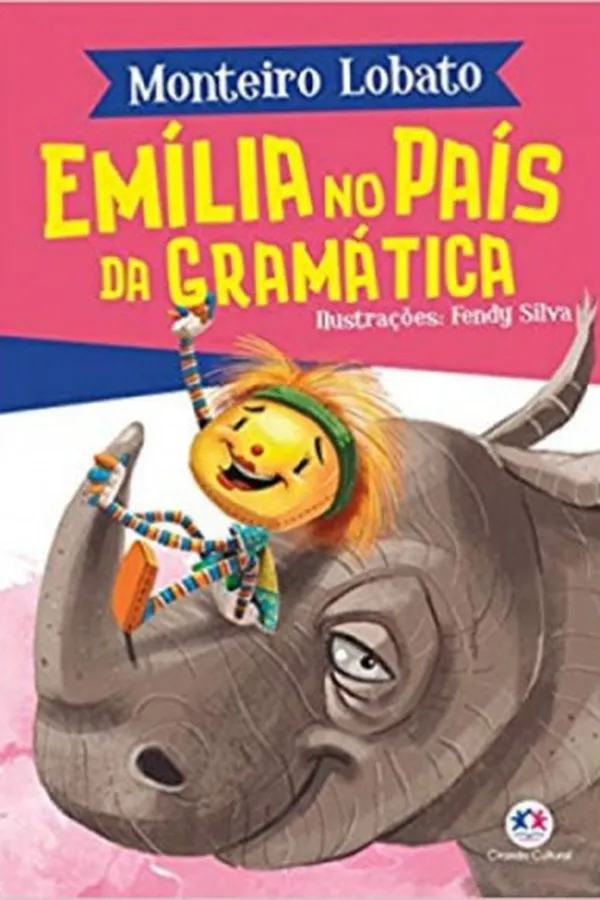 Capa de Emília no país da gramática
