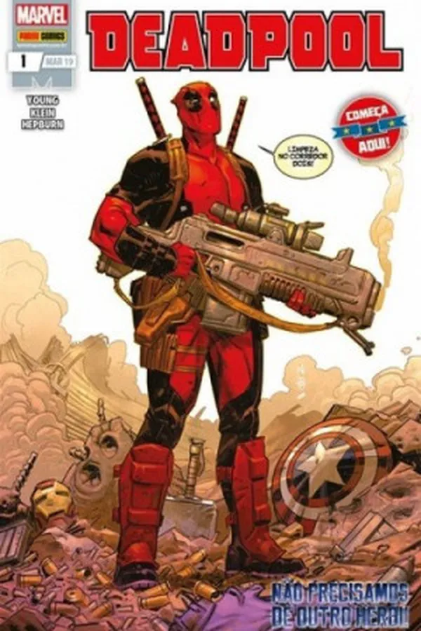 Capa de Deadpool #01