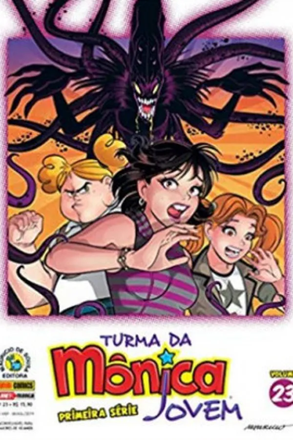 Capa de Turma da Mônica Jovem - Primeira Série - Volume 23