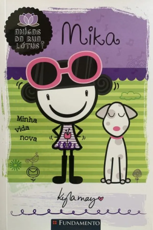 Capa de Amigas da Rua Lótus - Mika