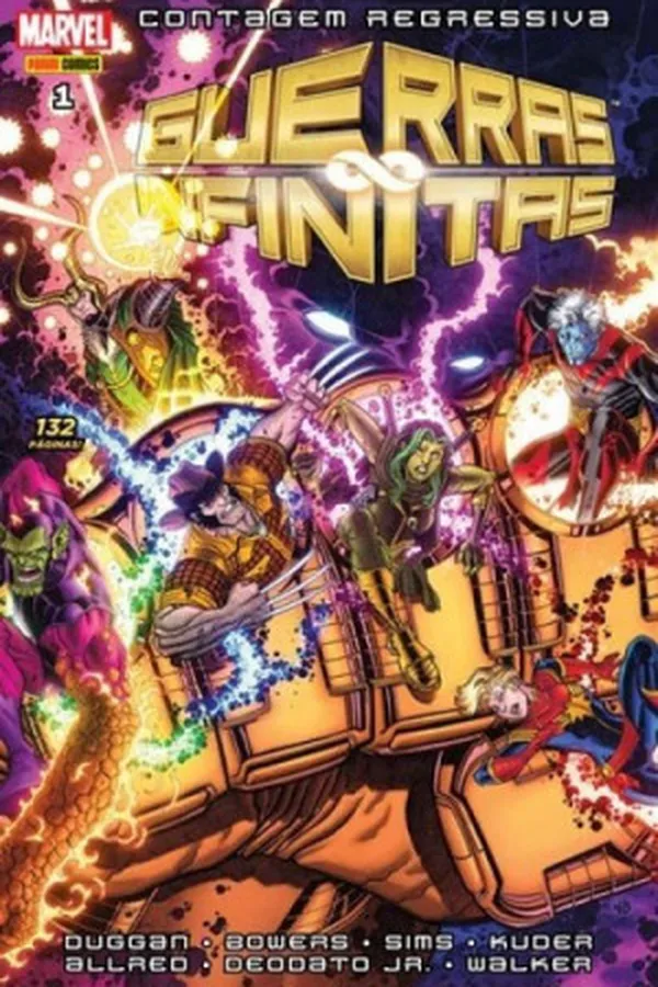 Capa de Guerras Infinitas #1
