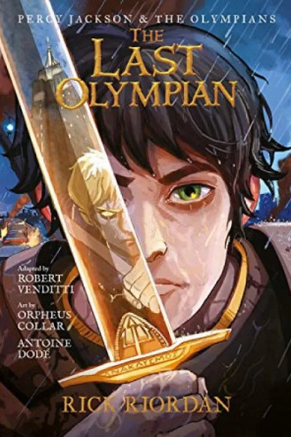 Capa de The Last Olympian - Graphic Novel