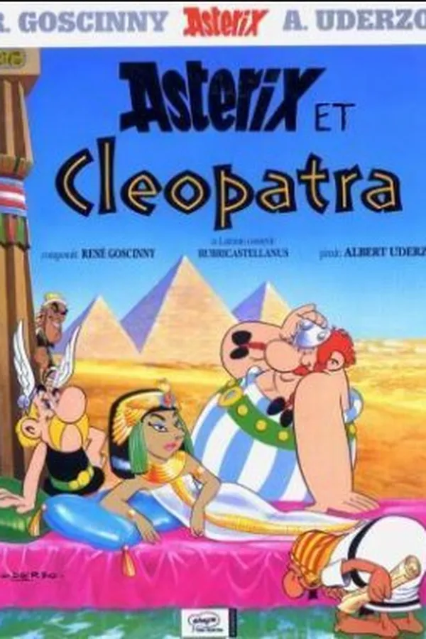 Capa de Asterix e Cleópatra