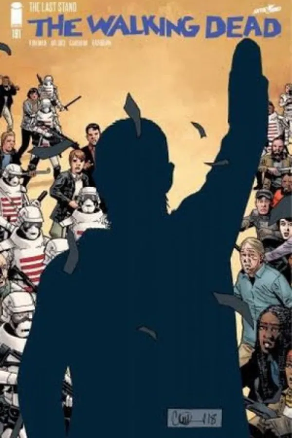 Capa de The walking dead #191
