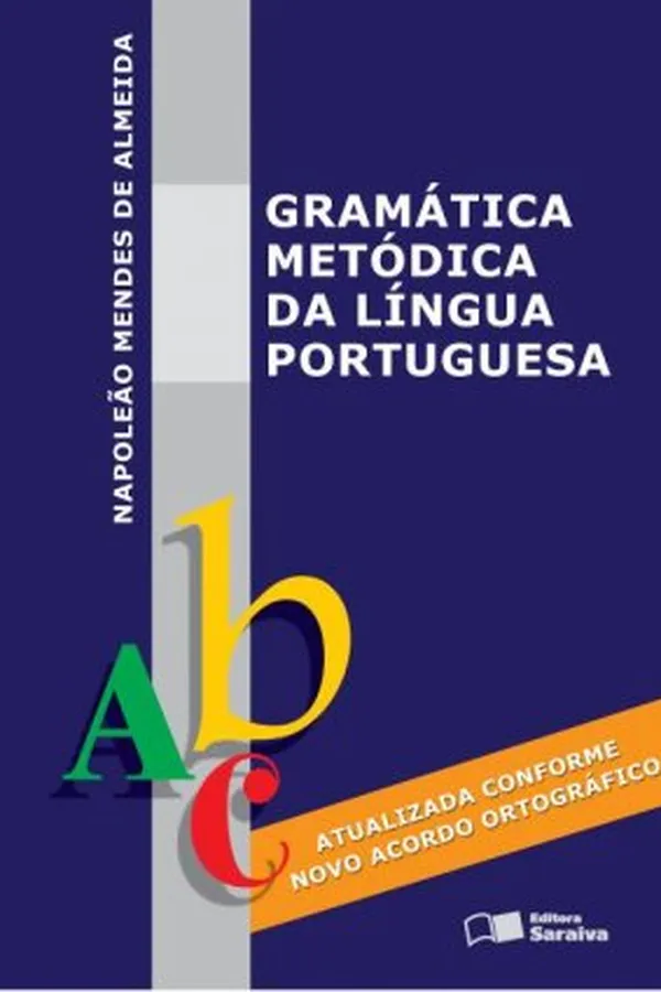 Capa de Gramática Metódica da Língua Portuguesa
