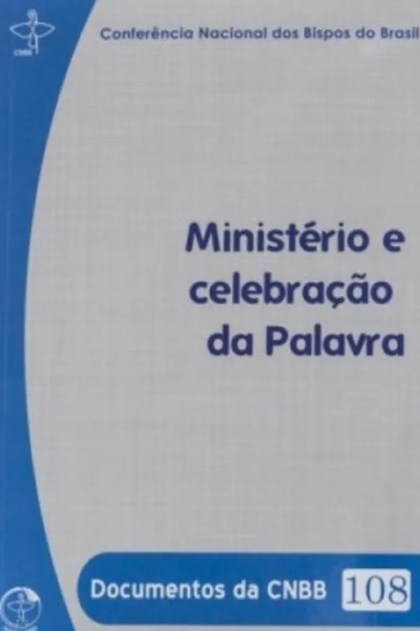 Capa de Ministério e Celebração da Palavra