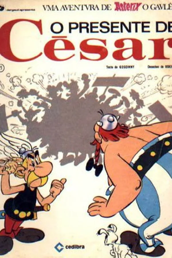 Capa de Asterix: O presente de César
