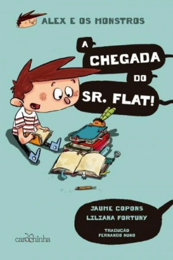 Capa de A Chegada do SR. Flat