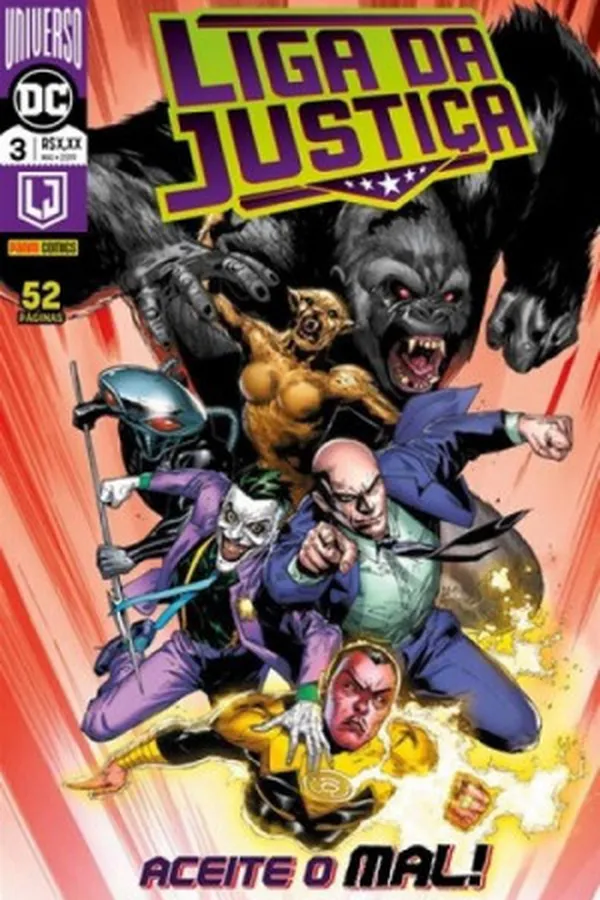 Capa de Liga da Justiça #3