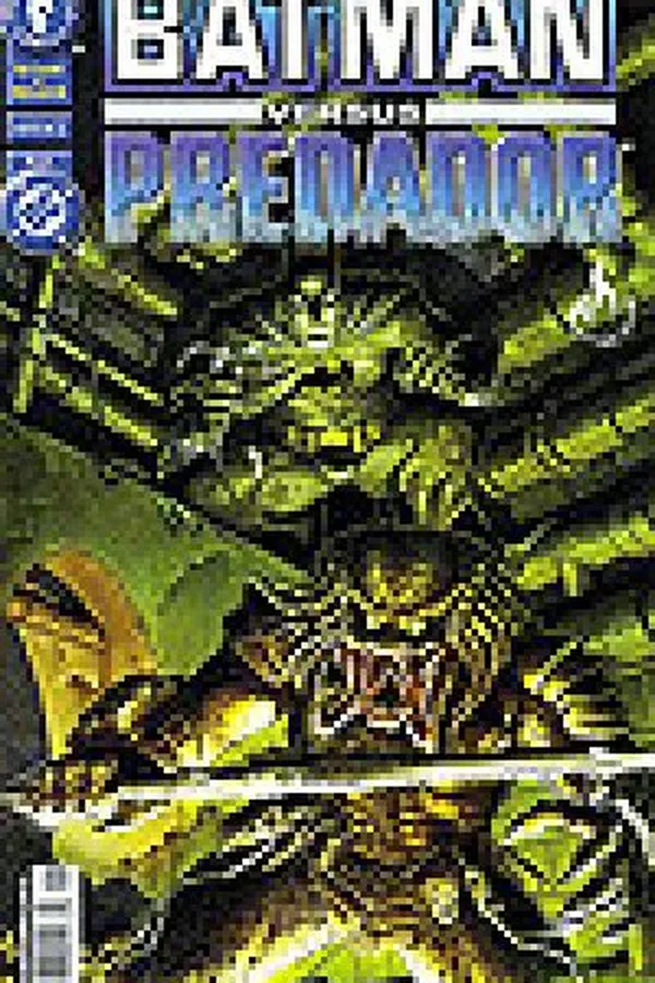 Capa de Batman vs Predador