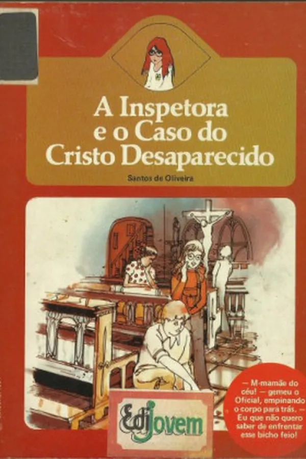 Capa de A Inspetora e o Caso do Cristo Desaparecido