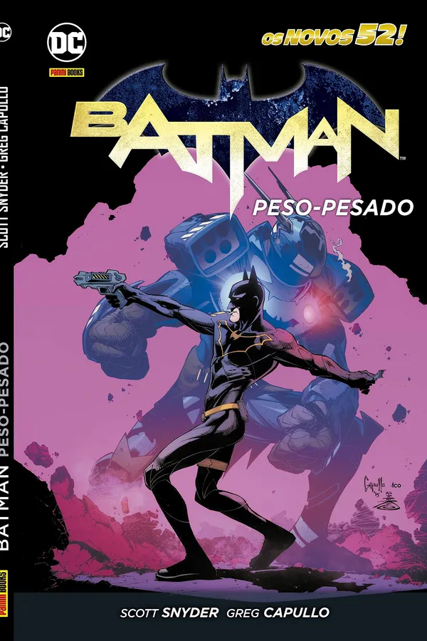 Capa de Batman: Peso-pesado - Os Novos 52