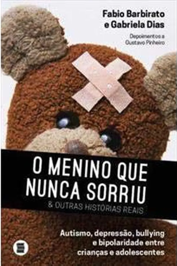 Capa de O menino que nunca sorriu e outras histórias reais