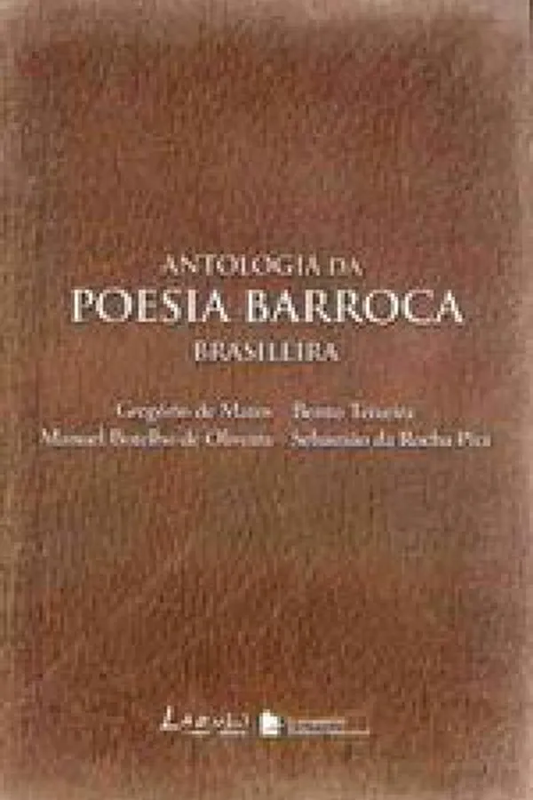 Cover of ANTOLOGIA DA POESIA BARROCA BRASILEIRA