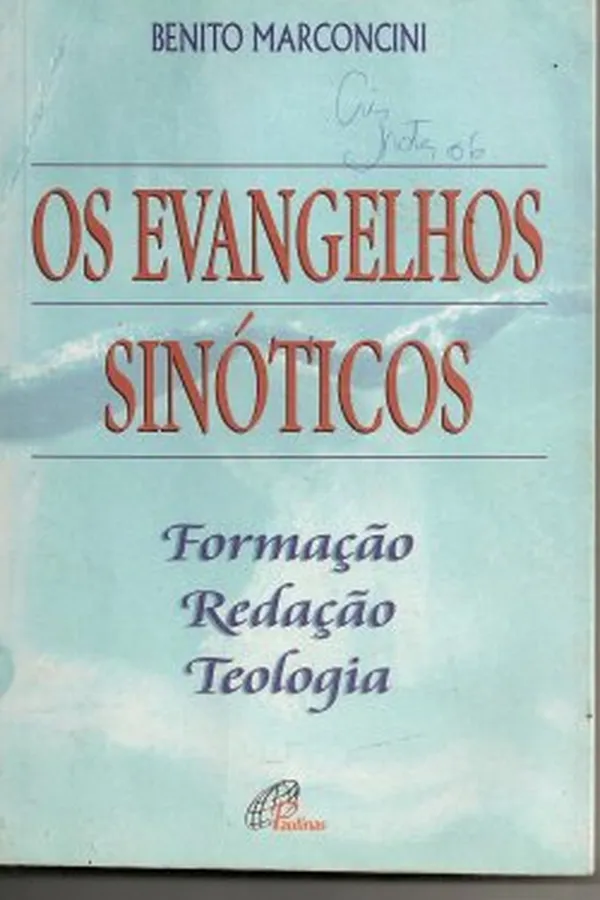 Capa de Os Evangelhos Sinóticos
