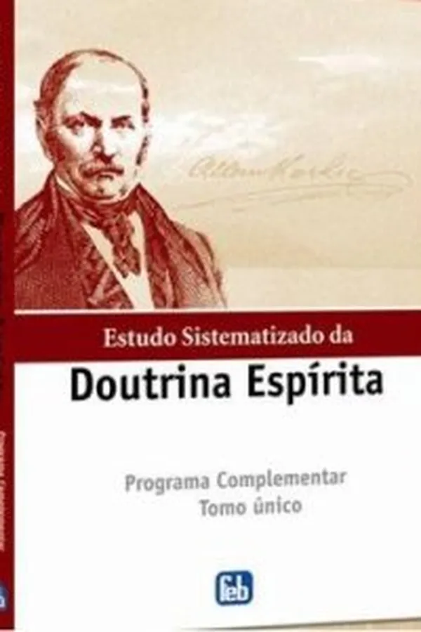 Capa de Estudo Sistematizado da Doutrina Espírita - Tomo Único