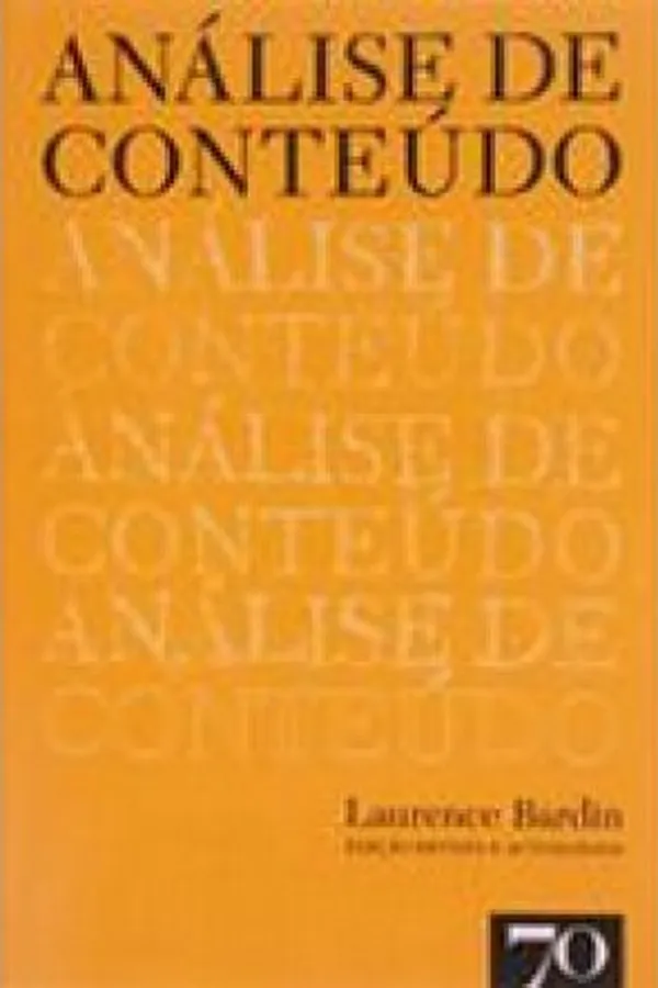 Capa de Análise de Conteúdo