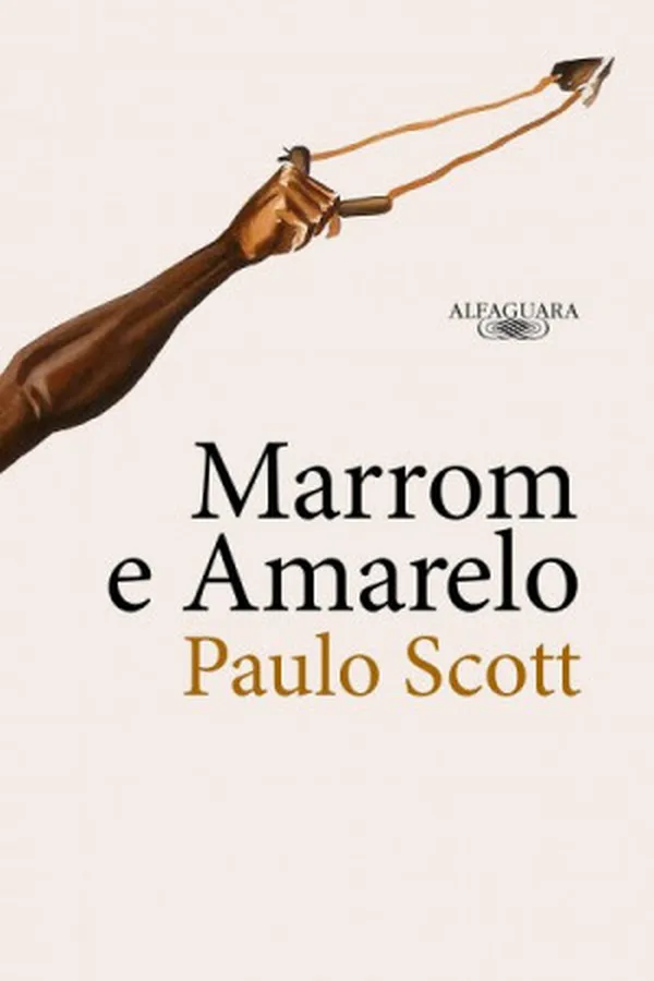 Capa de Marrom e amarelo