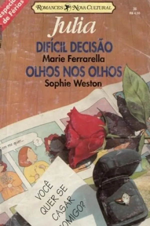 Capa de Difícil Decisão/Olhos nos olhos
