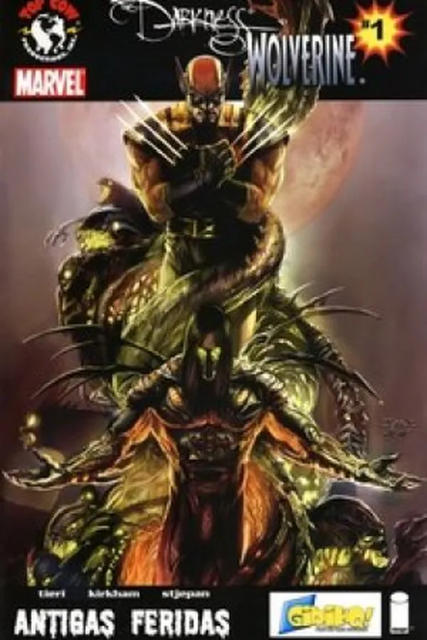 Capa de The Darkness & Wolverine