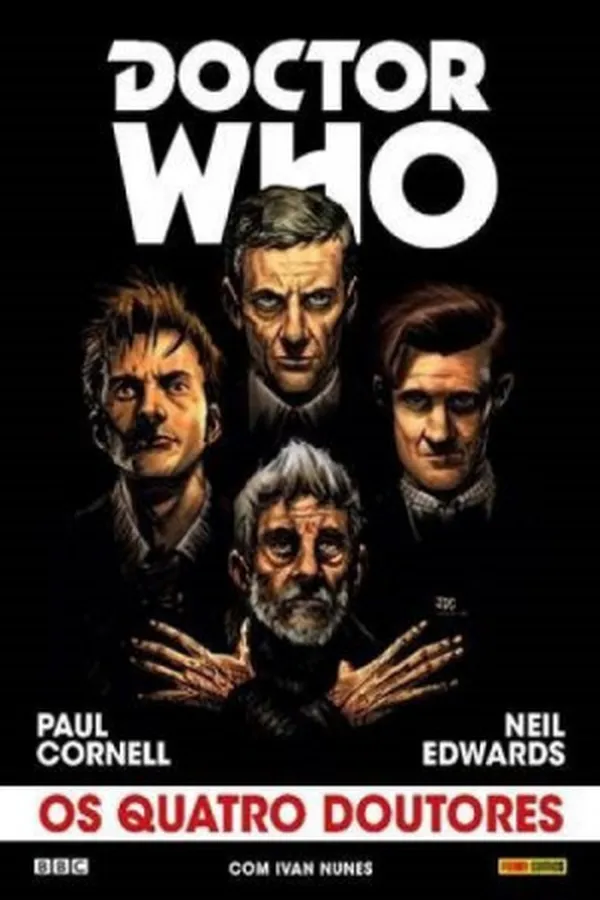 Capa de Doctor Who - Os Quatro Doutores