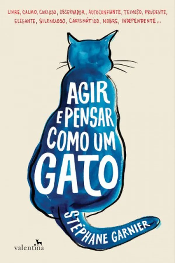 Capa de Agir E Pensar Como Um Gato