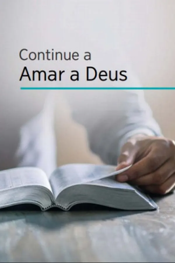 Capa de Continue a Amar a Deus