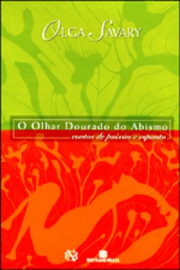 Capa de o olhar dourado do abismo