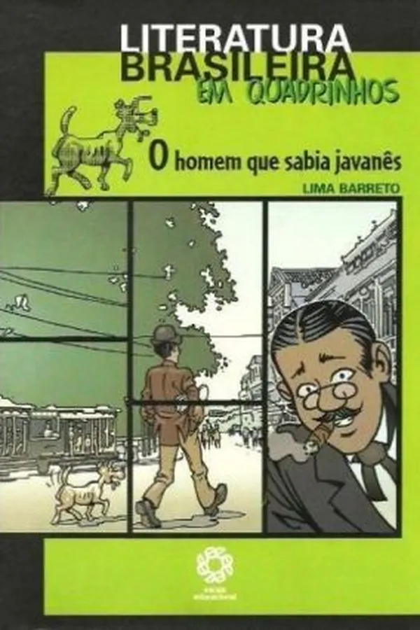 Capa de O Homem que Sabia Javanês