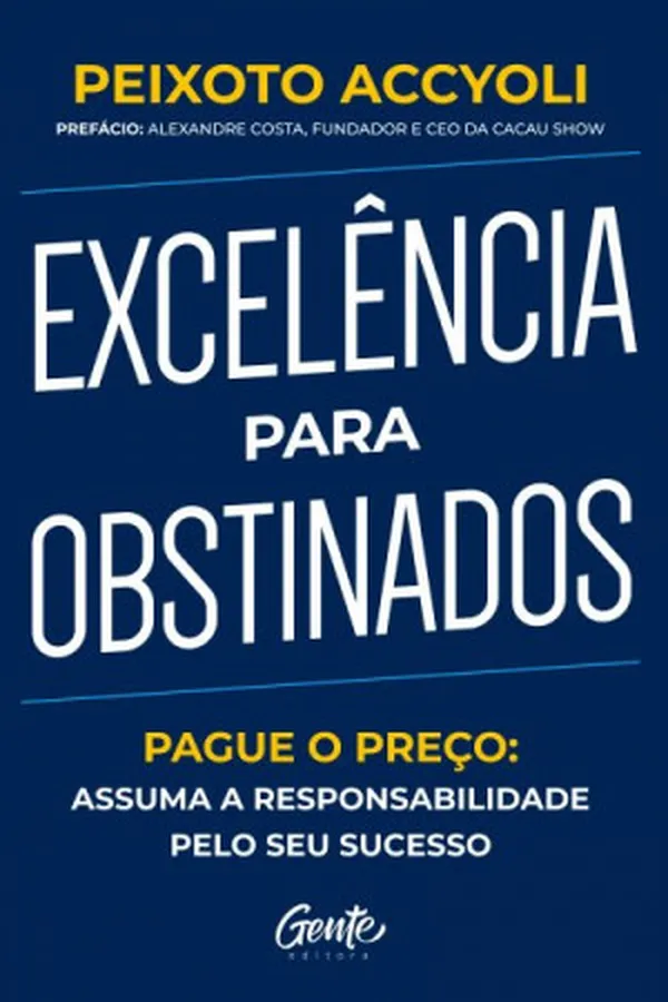 Capa de Excelência para obstinados