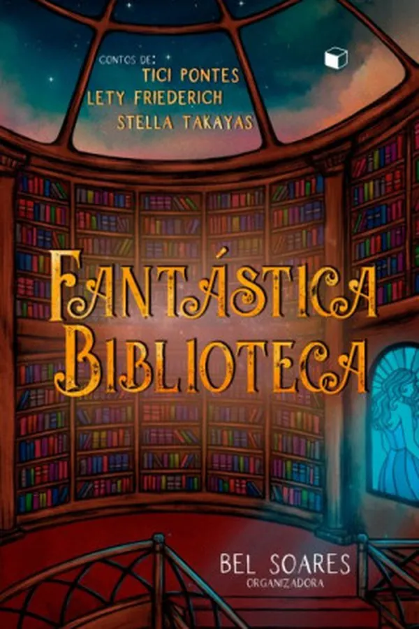 Capa de Antologia Fantástica Biblioteca