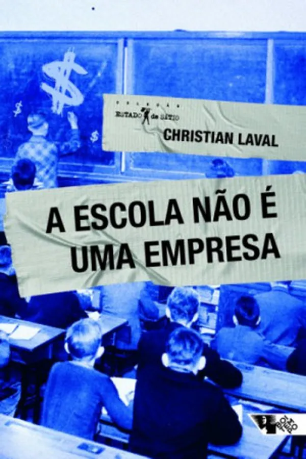 Capa de A escola não é uma empresa