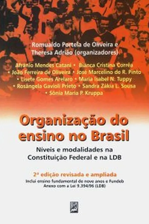 Capa de Organização do Ensino no Brasil
