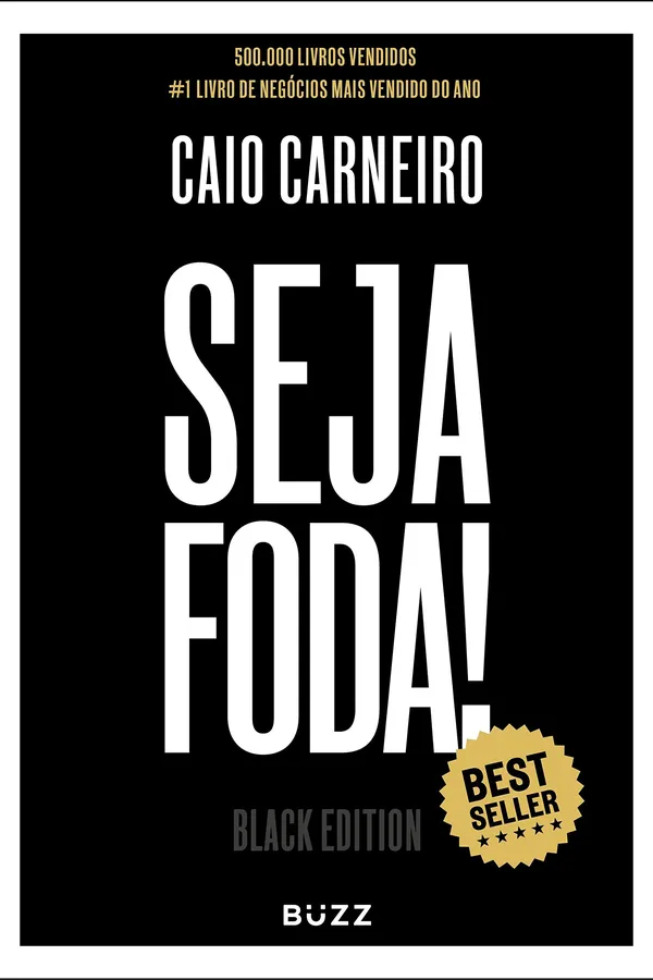 Capa de Seja Foda! - Black Edition