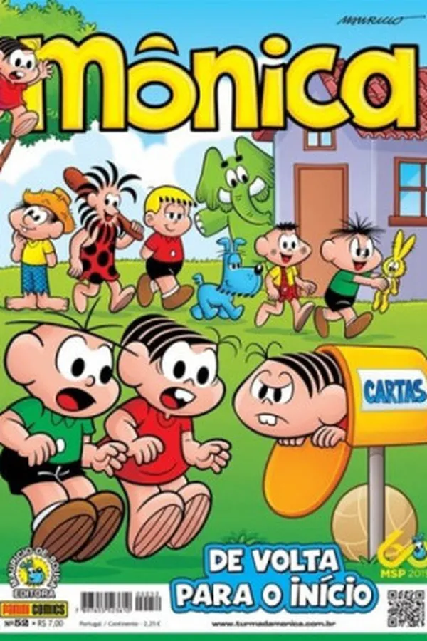 Capa de Gibi da Mônica - 52