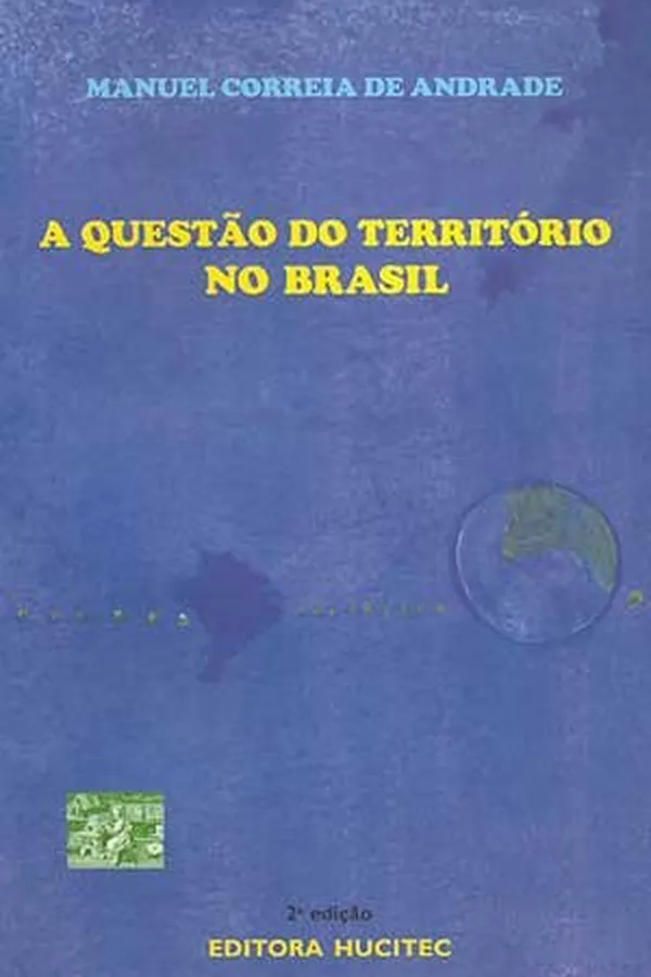 Capa de a questao do territorio no brasil
