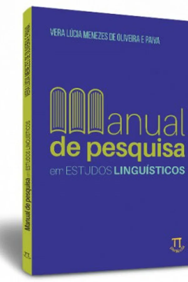 Capa de Manual de pesquisa em estudos linguísticos