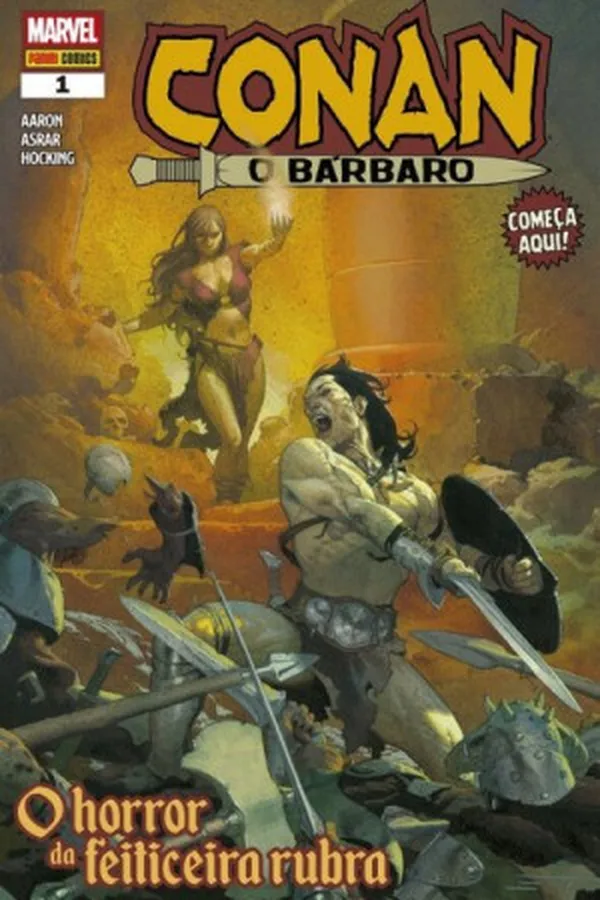 Capa de Conan, o Bárbaro (2019) - Volume 1